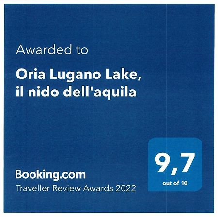 Oria Lugano Lake, Il Nido Dell'Aquila المظهر الخارجي الصورة