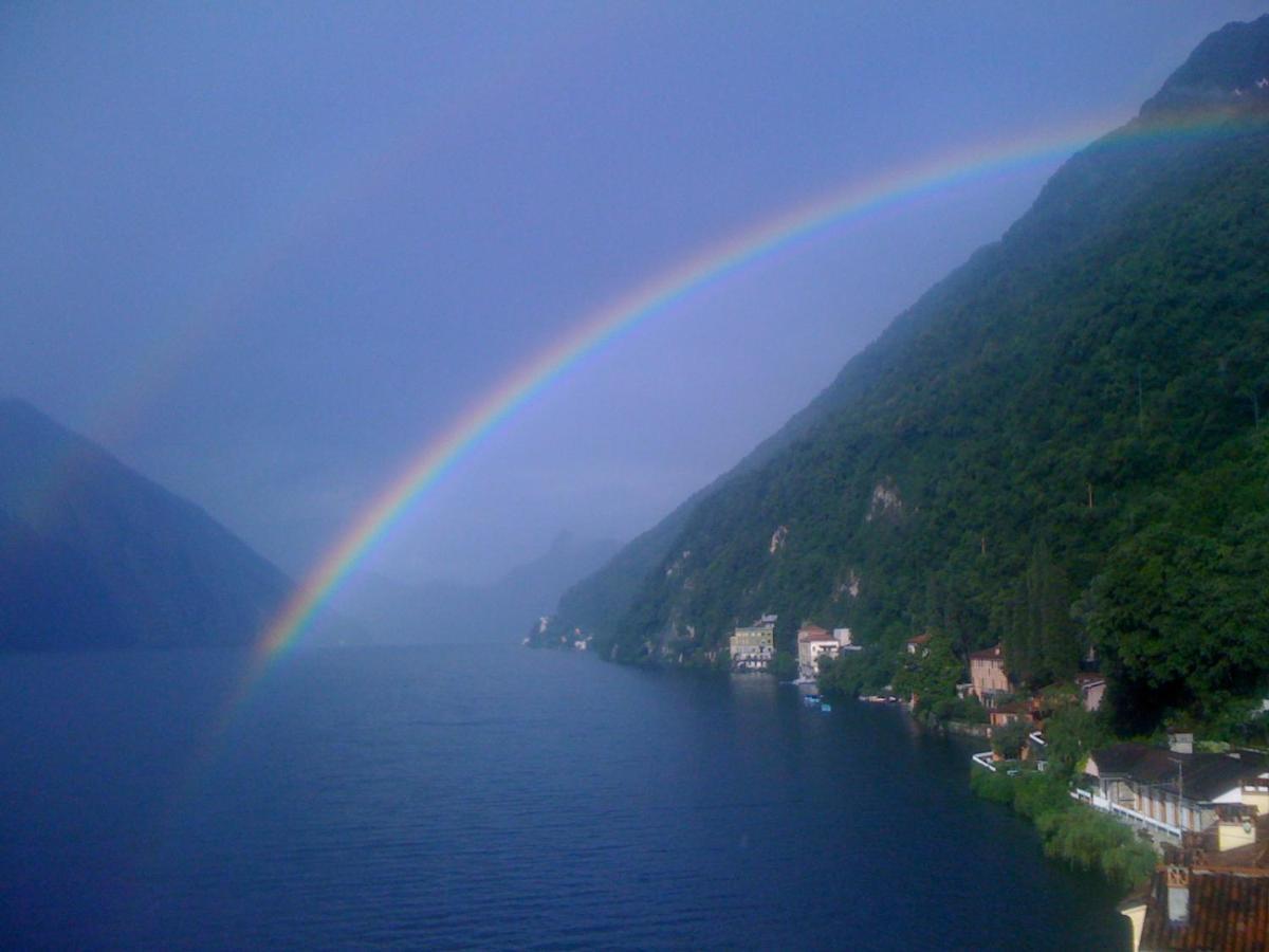 شقة Oria Lugano Lake, Il Nido Dell'Aquila المظهر الخارجي الصورة